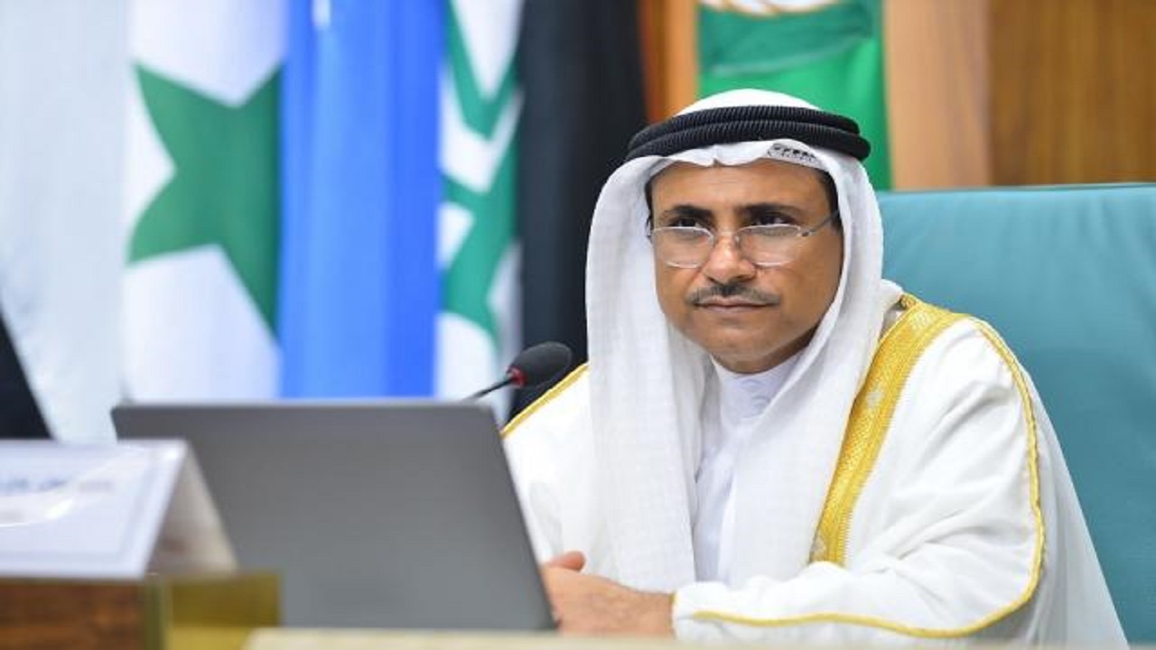 رئيس البرلمان العربي يدين الهجوم الحوثي على المملكة بطائرات مفخخة