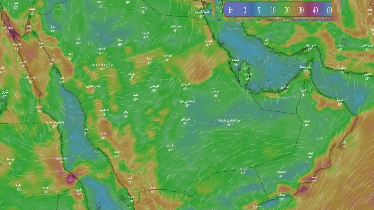“الحصيني” : أجواء حارة نهارا على معظم مناطق المملكة