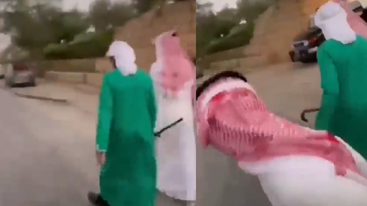 فيديو..شبان يضايقون الزعاق بعد مصادفته في بريدة