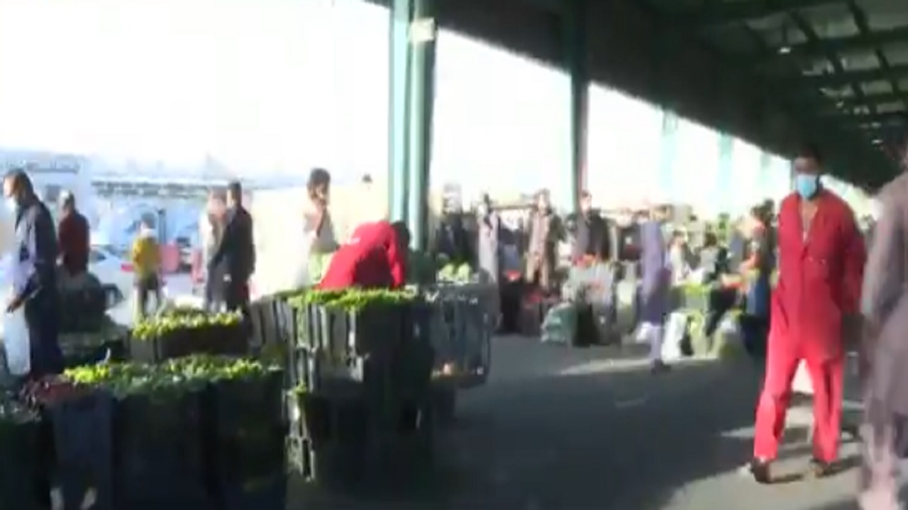 بالفيديو .. تكدس عمالة مخالفة في أحد أسواق الخضار بالرياض