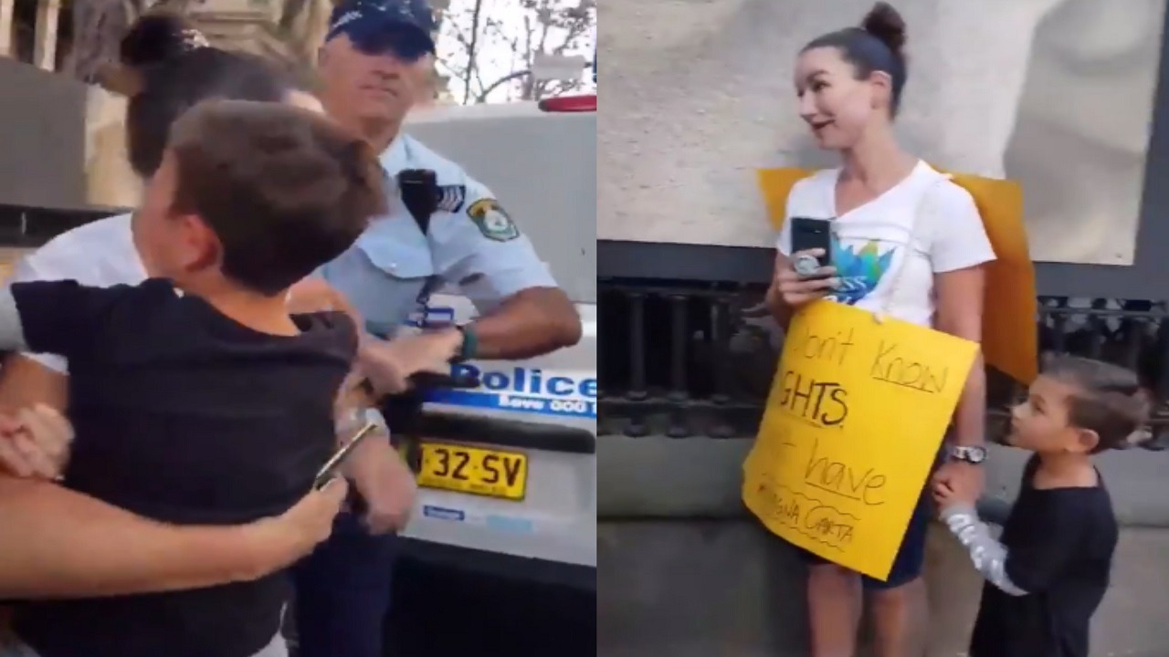 فيديو يكشف قمع الشرطة الأسترالية للمتظاهرين..والفراج: “افتحوا عيونكم”