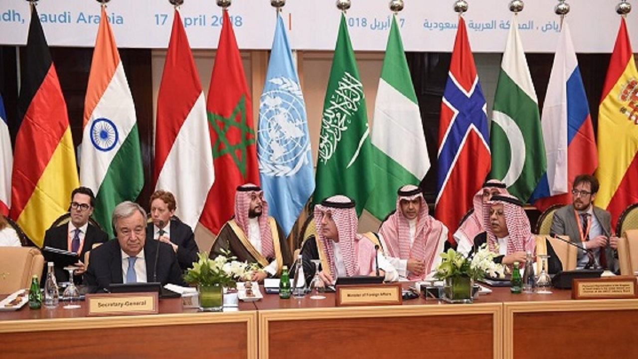 وفد المملكة يرأس الاجتماع الافتراضي للمجلس الاستشاري لمركز الأمم المتحدة لمكافحة الإرهاب