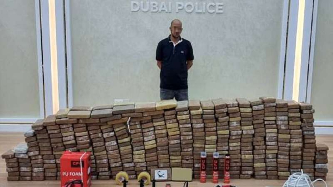 شرطة دبي تُحبط حيلة عصابة حاولت تهريب “الكوكايين “