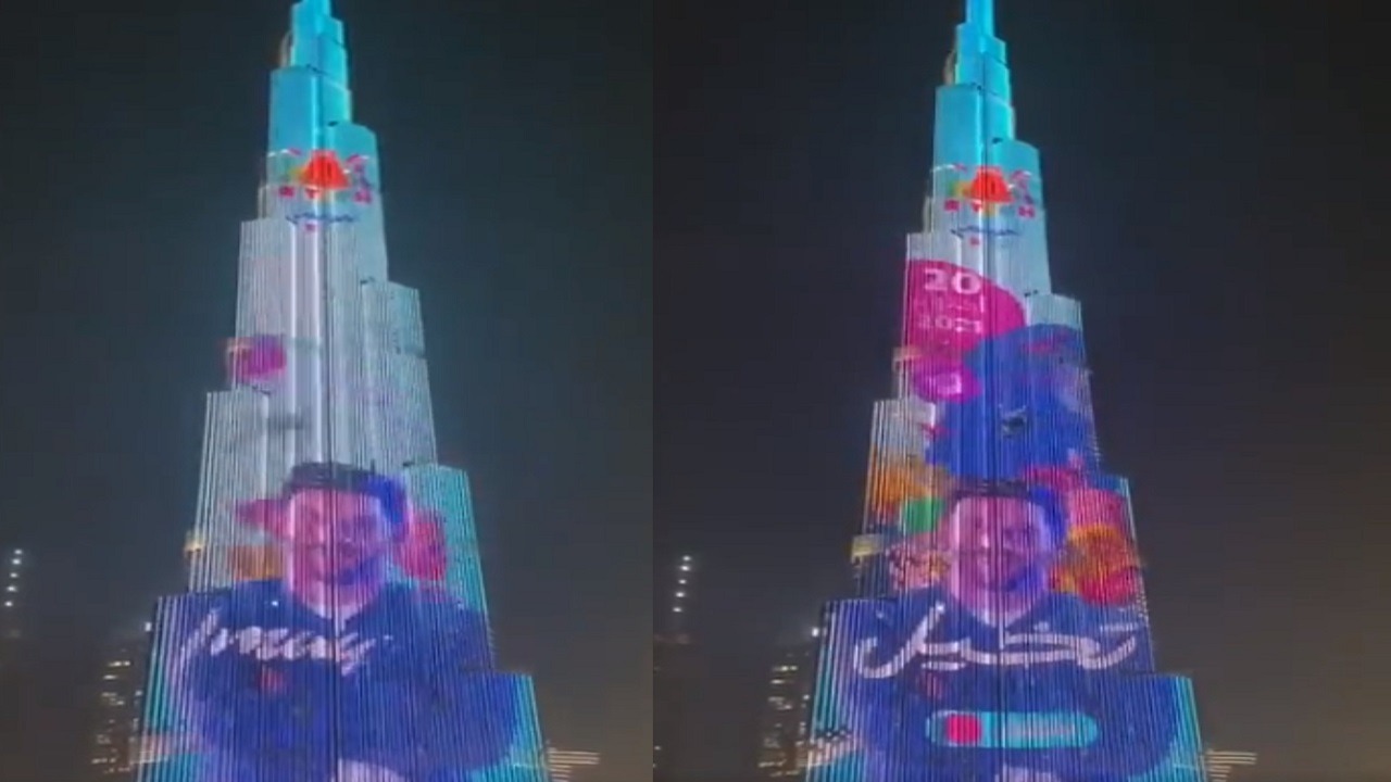 فيديو.. برج خليفة يتزين بإعلان تشويقي لموسم الرياض