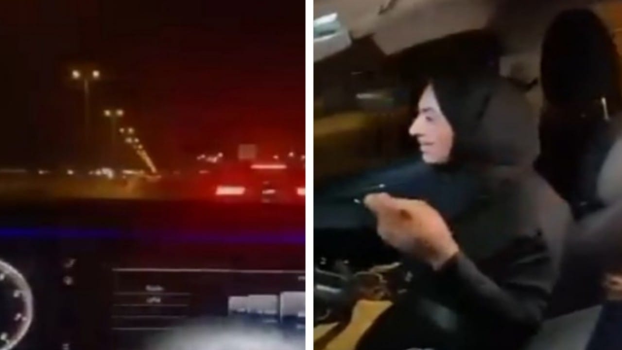 شاهد.. أميرة الناصر تتعرض لحادث مروع أثناء التصوير بالجوال