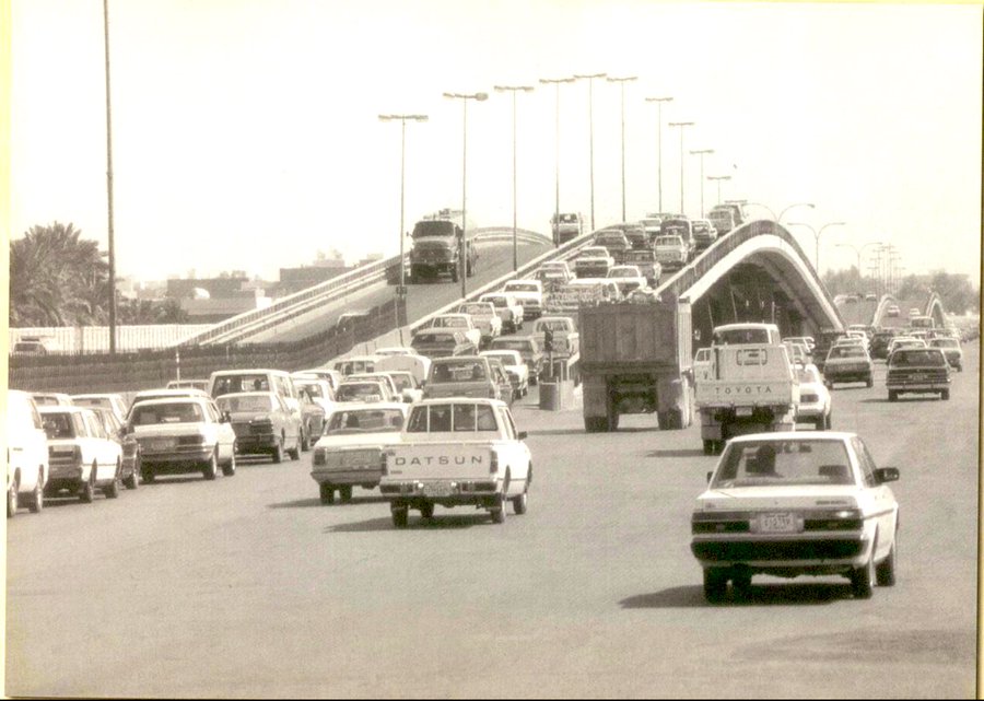الرياض شارع الكباري قديما
