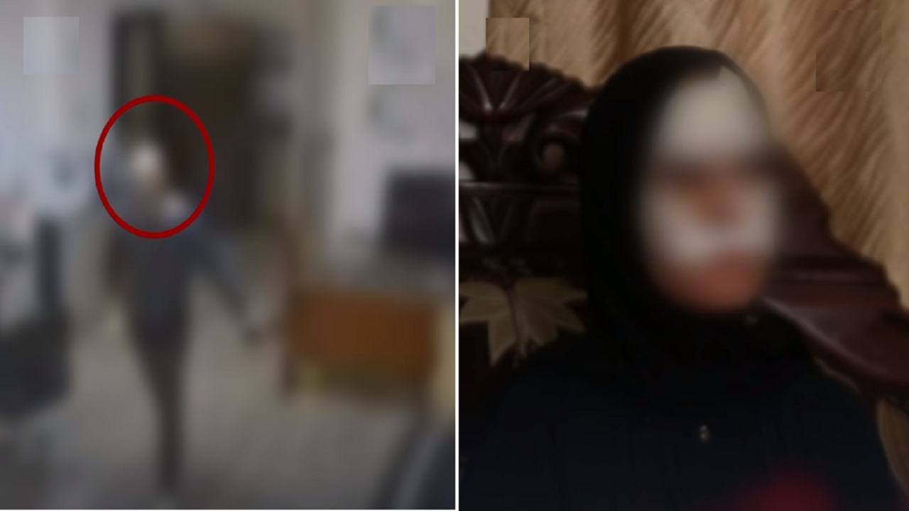 بالفيديو.. شخص يعتدي على زميلته بسكين ويشوه وجهها