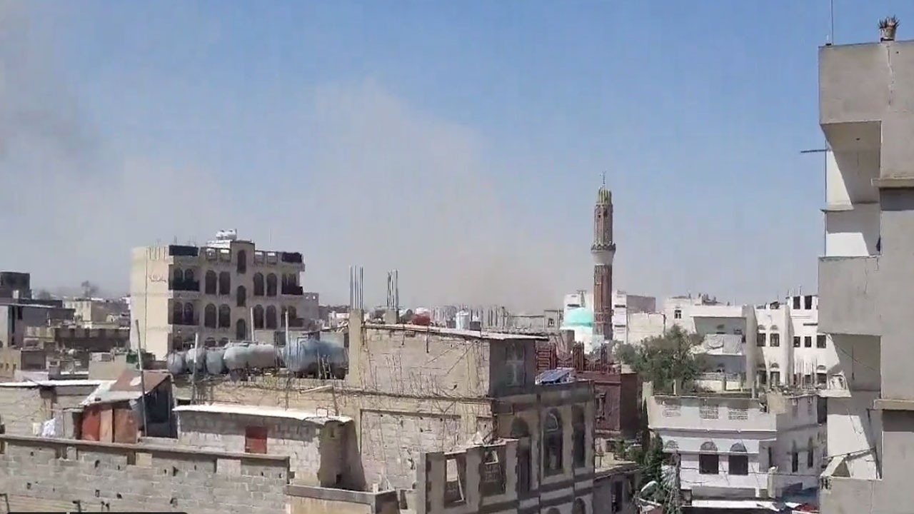 بالفيديو.. القوات الجوية توجه ضربات قوية للحوثيين في صنعاء