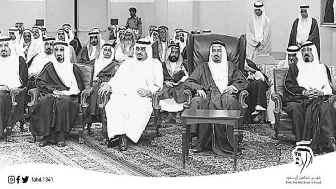 صورة نادرة تجمع 3 ملوك في مناسبة واحدة بالمنطقة الشرقية