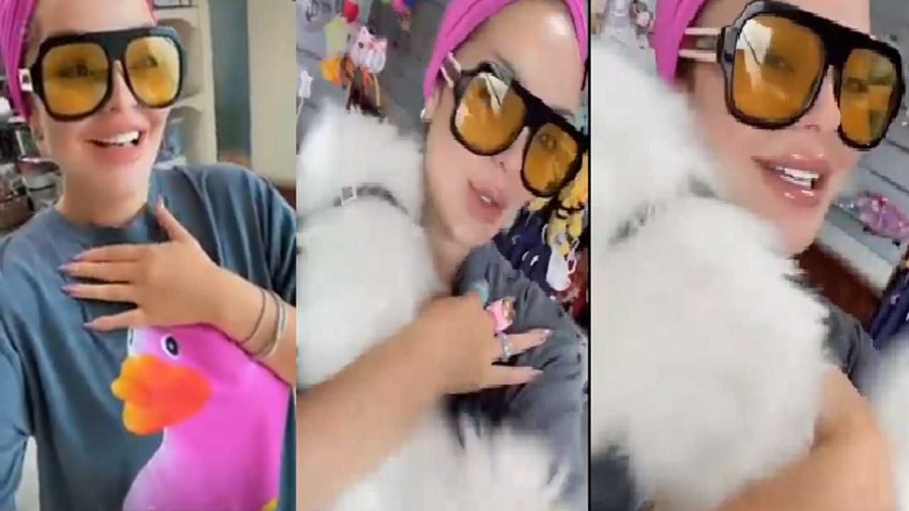 بالفيديو..&#8221;زين كرزون&#8221; تداعب كلبتها :&#8221; بنتي اشتقت لها &#8220;