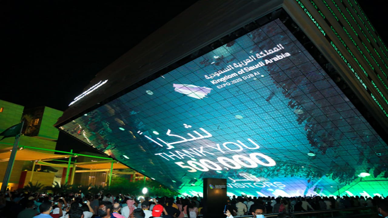 جناح المملكة في &#8220;إكسبو 2020 دبي&#8221; يستقبل نصف مليون زائرًا