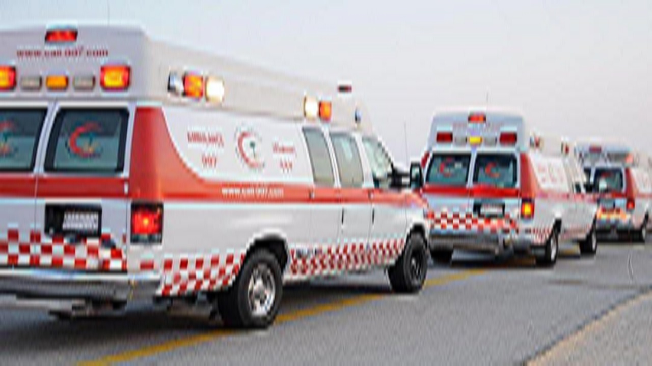 إصابة 9 أشخاص إثر حادث تصادم في مكة المكرمة