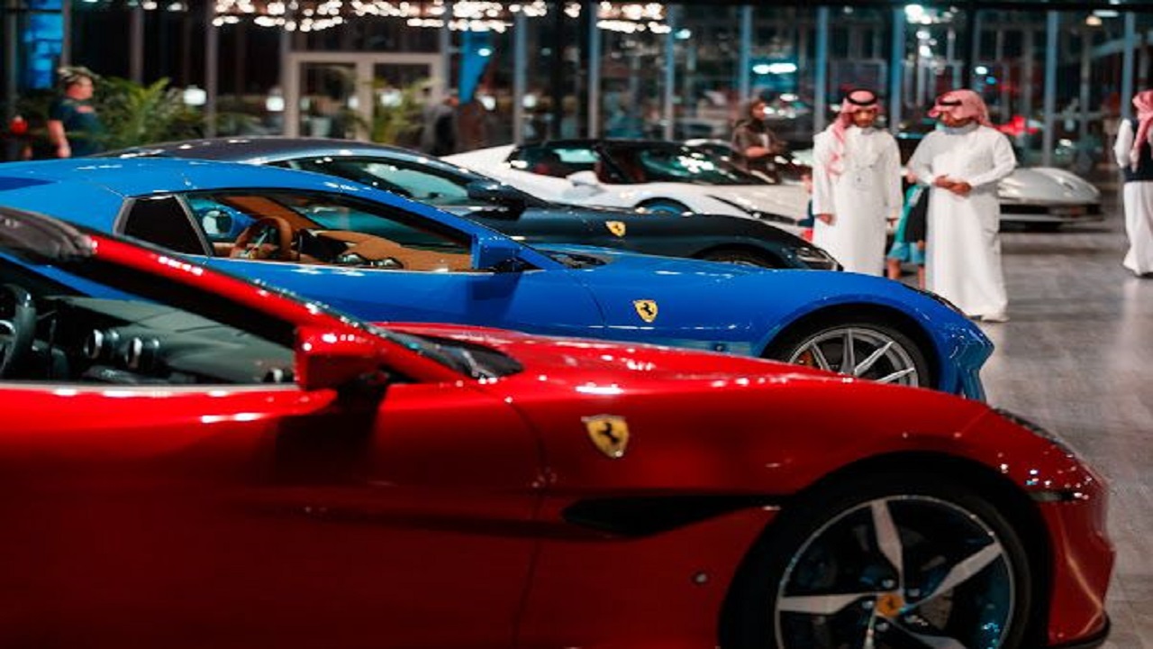صورة..أغلى سيارة في معرض الرياض للسيارات