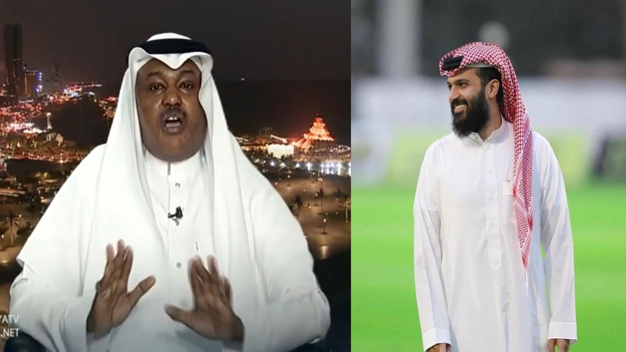 عبدالله فلاته: تصريحات الحائلي غير متزنة..لأول مرة رئيس يصادم لاعب بالجمهور