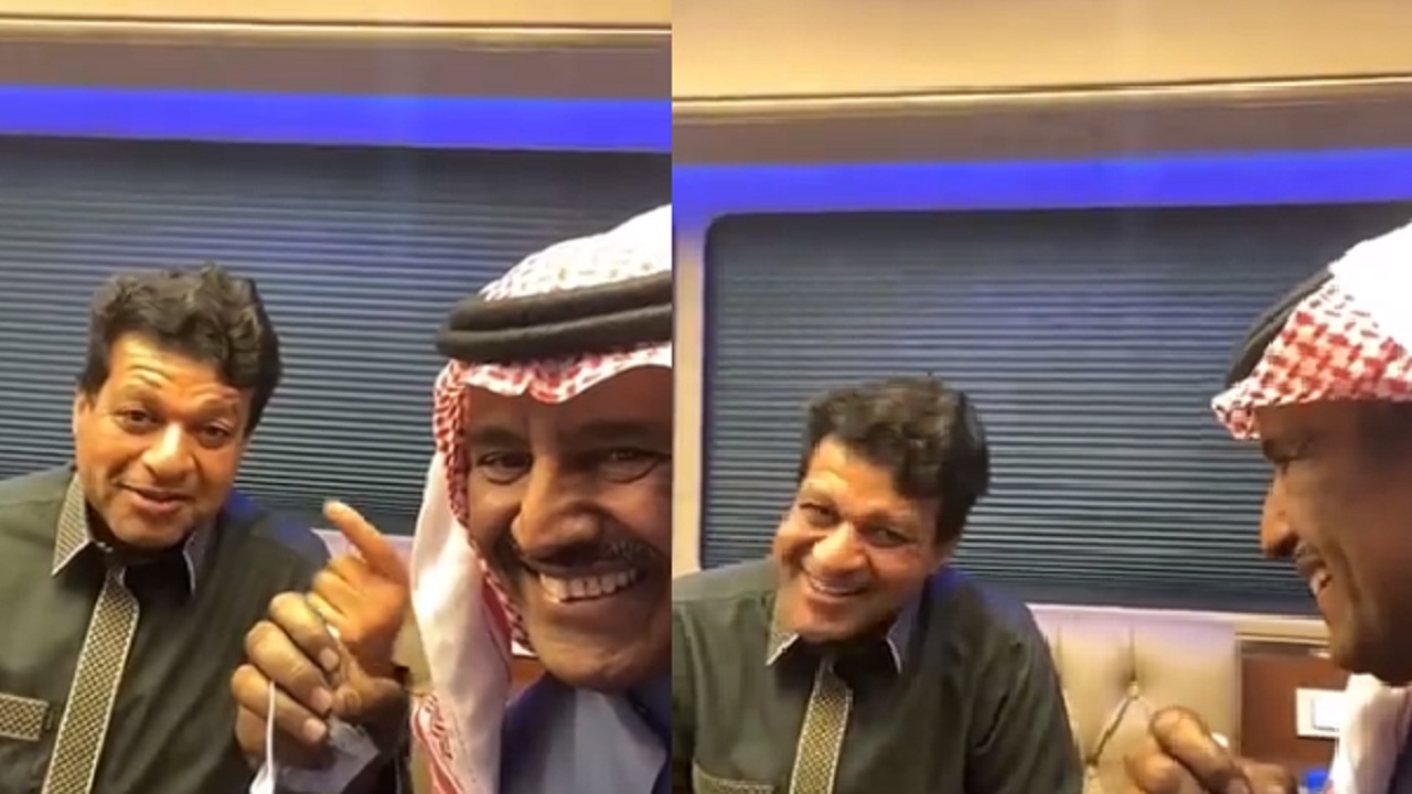 بالفيديو.. خالد عبدالرحمن يوثق مقابلته مع “الزعاق” : “نحيف وقت الخريف”