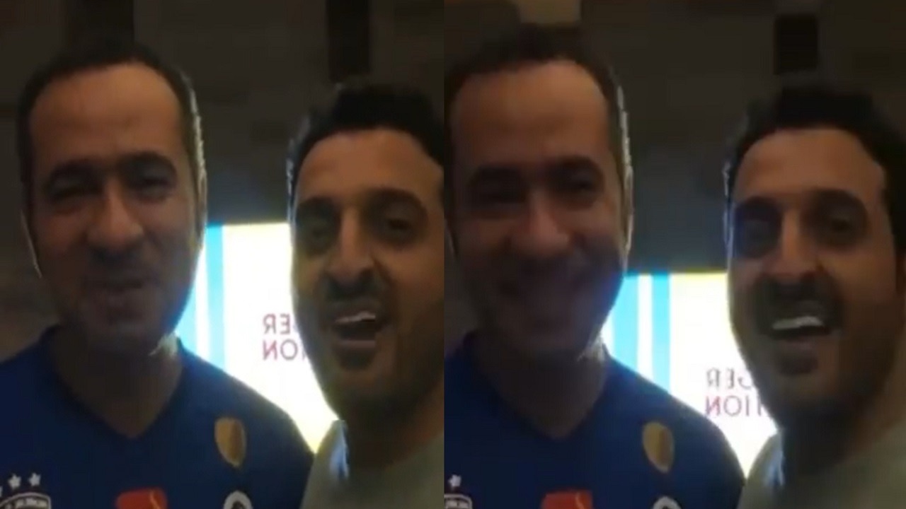 فيديو.. الوزير ماجد الحقيل يحتفل بفوز الهلال