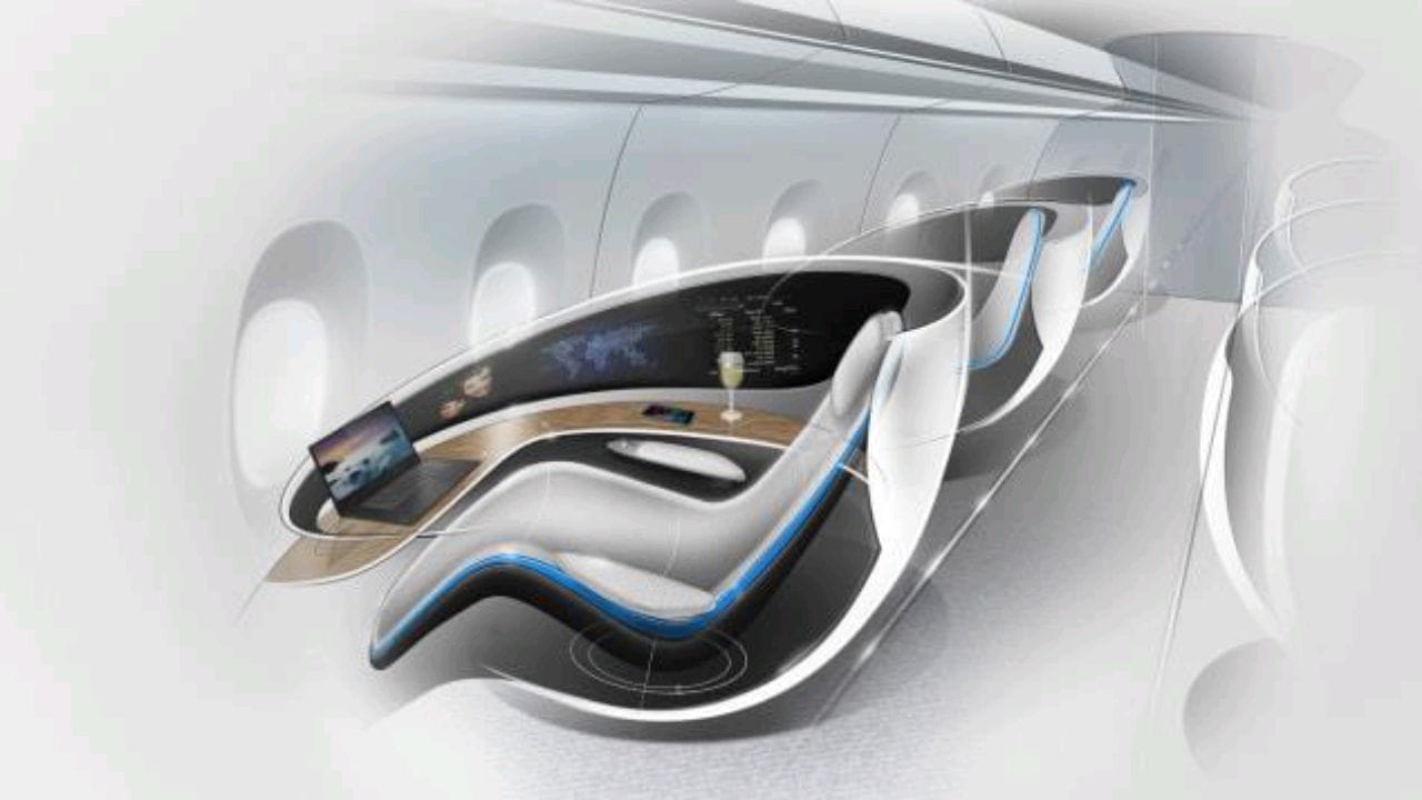 الكشف عن تصميم مقصورة الطائرة لدرجة رجال الأعمال عام 2025