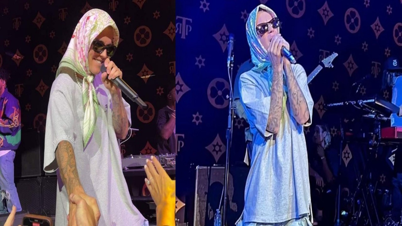 مغني شهير يثير الجدل بظهوره بالحجاب!