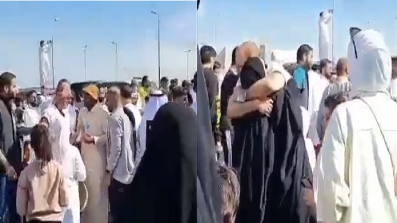 بالفيديو..خروج المشمولين بالعفو الأميري في قضية «خلية العبدلي» بالكويت