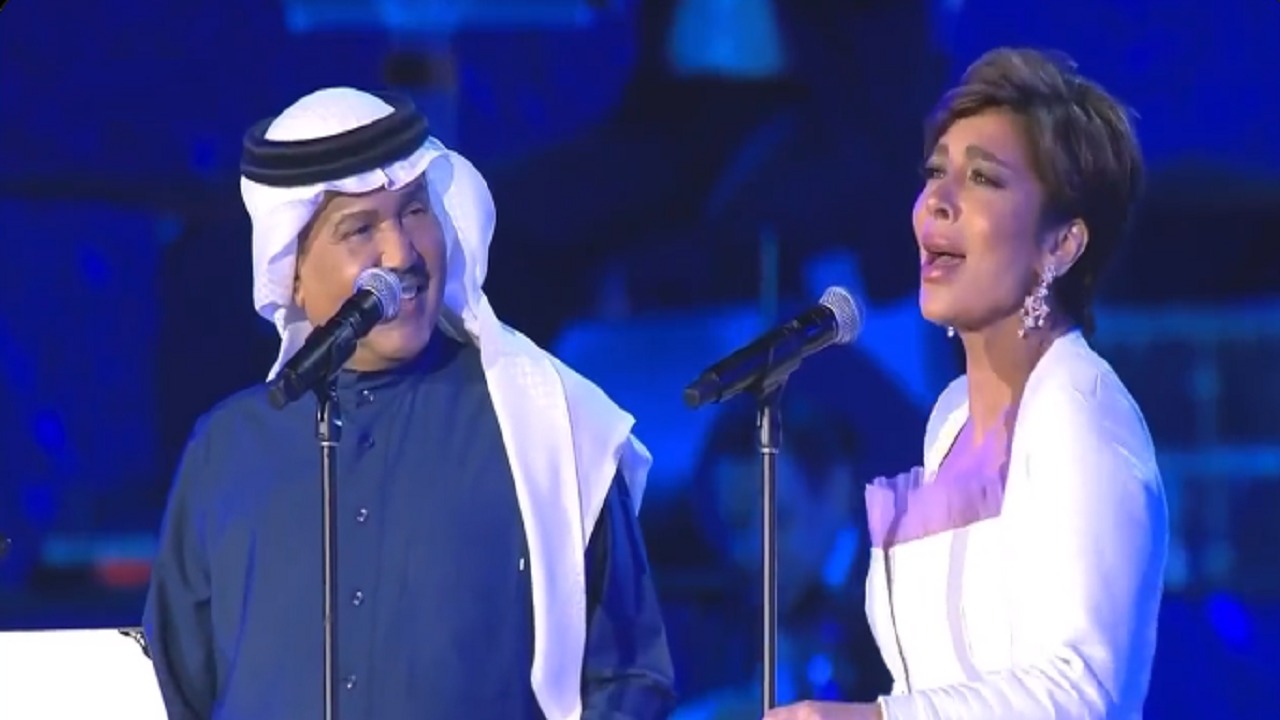 فيديو.. فنان العرب وأصالة يشعلان أمسية &#8220;أسير الشوق&#8221;