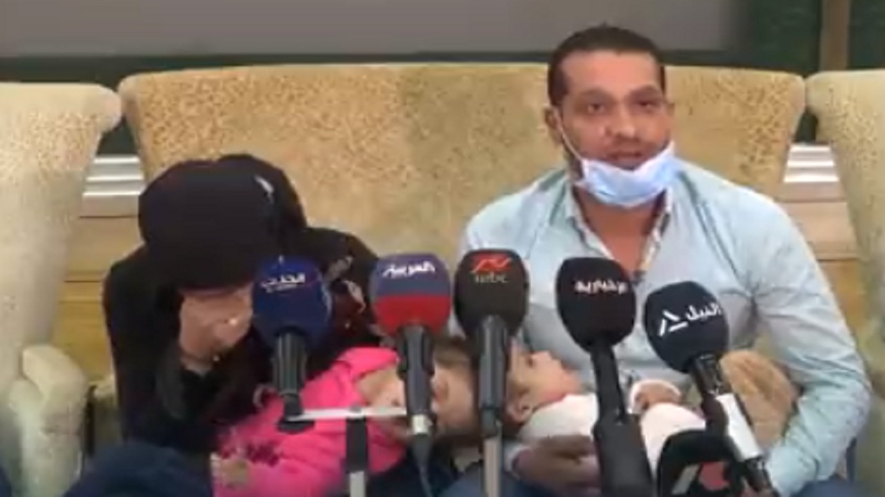 بالفيديو.. والد التوأم السيامي المصري يوجه الشكر للمملكة