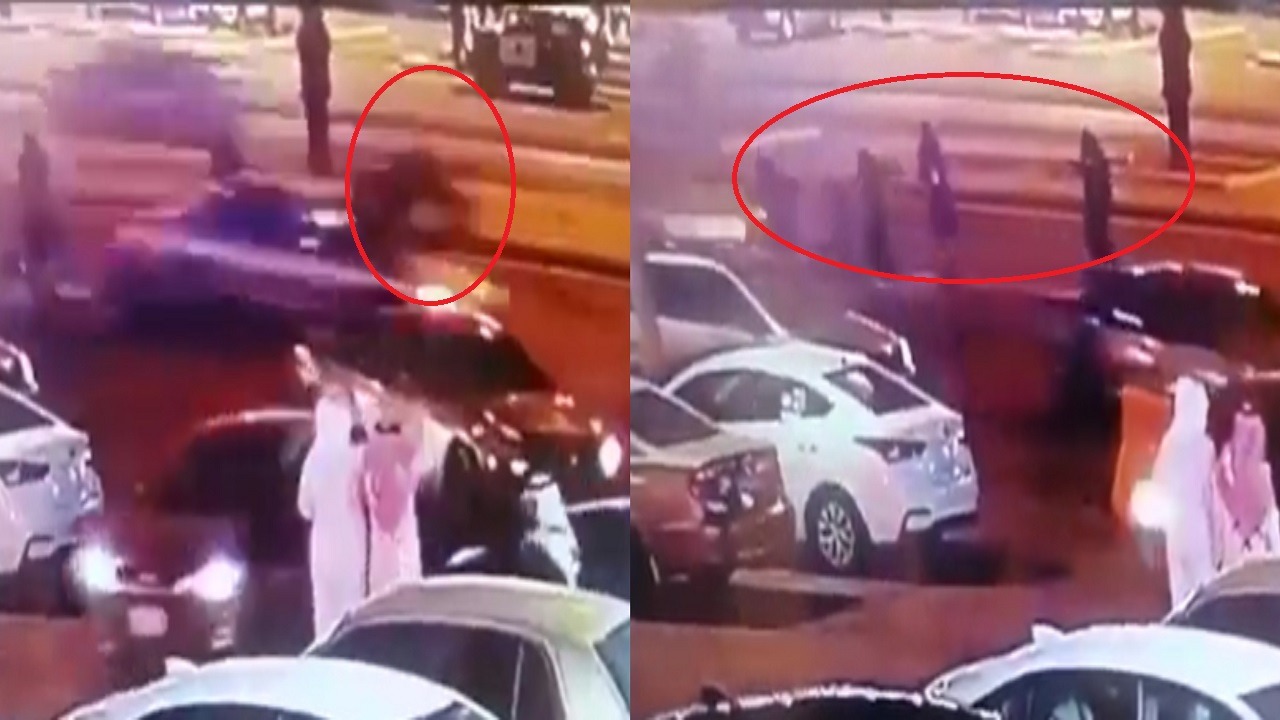 فيديو.. حادث دهس مروع لفتيات بخميس مشيط