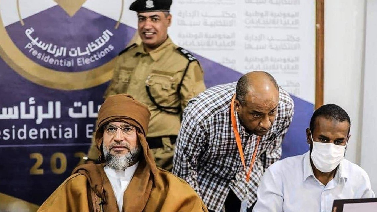 سيف الإسلام القذافي يتهم قوة عسكرية بعرقلة البت بطعنه الانتخابي