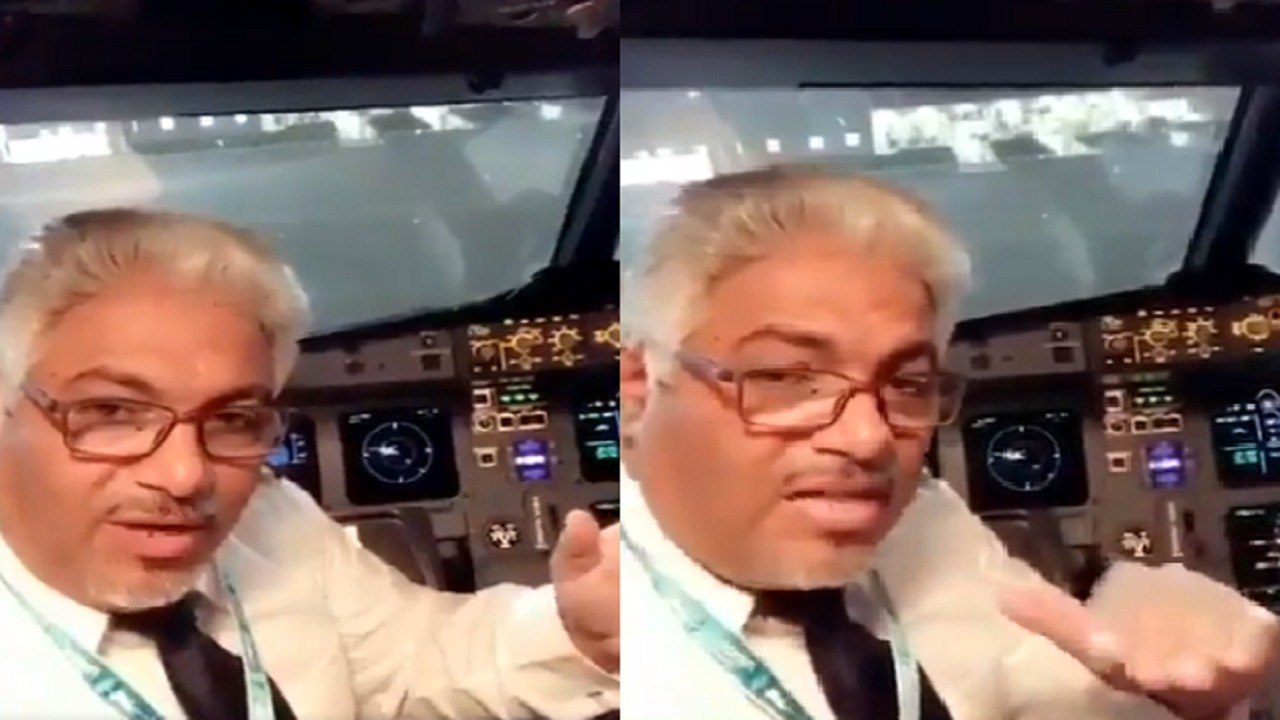 بالفيديو.. &#8220;الغامدي&#8221; يكشف سر ارتداء أقنعة الأكسجين داخل الطائرة