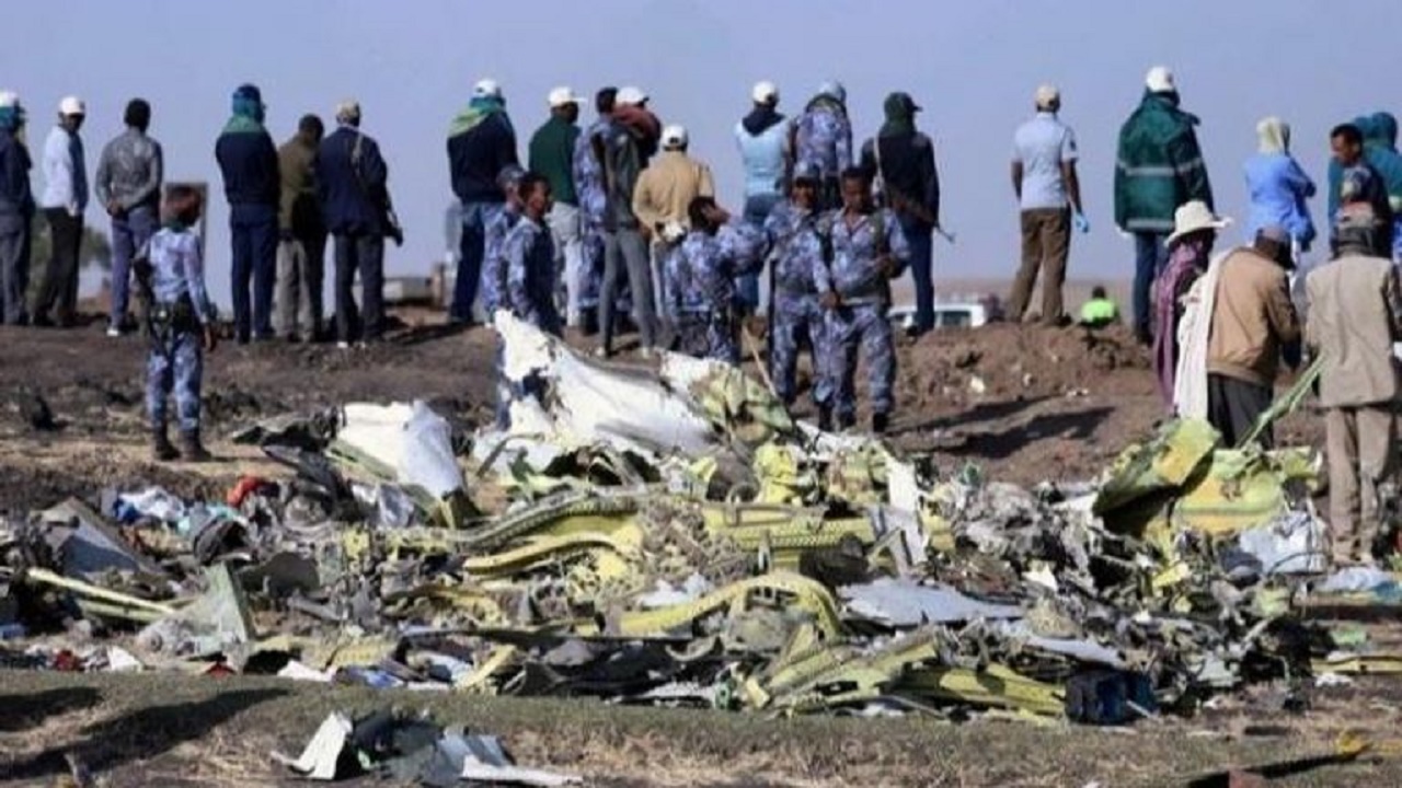 شركة &#8220;بوينج&#8221; الأمريكية تقر بمسؤوليتها عن حادث تحطم الطائرة الأثيوبية