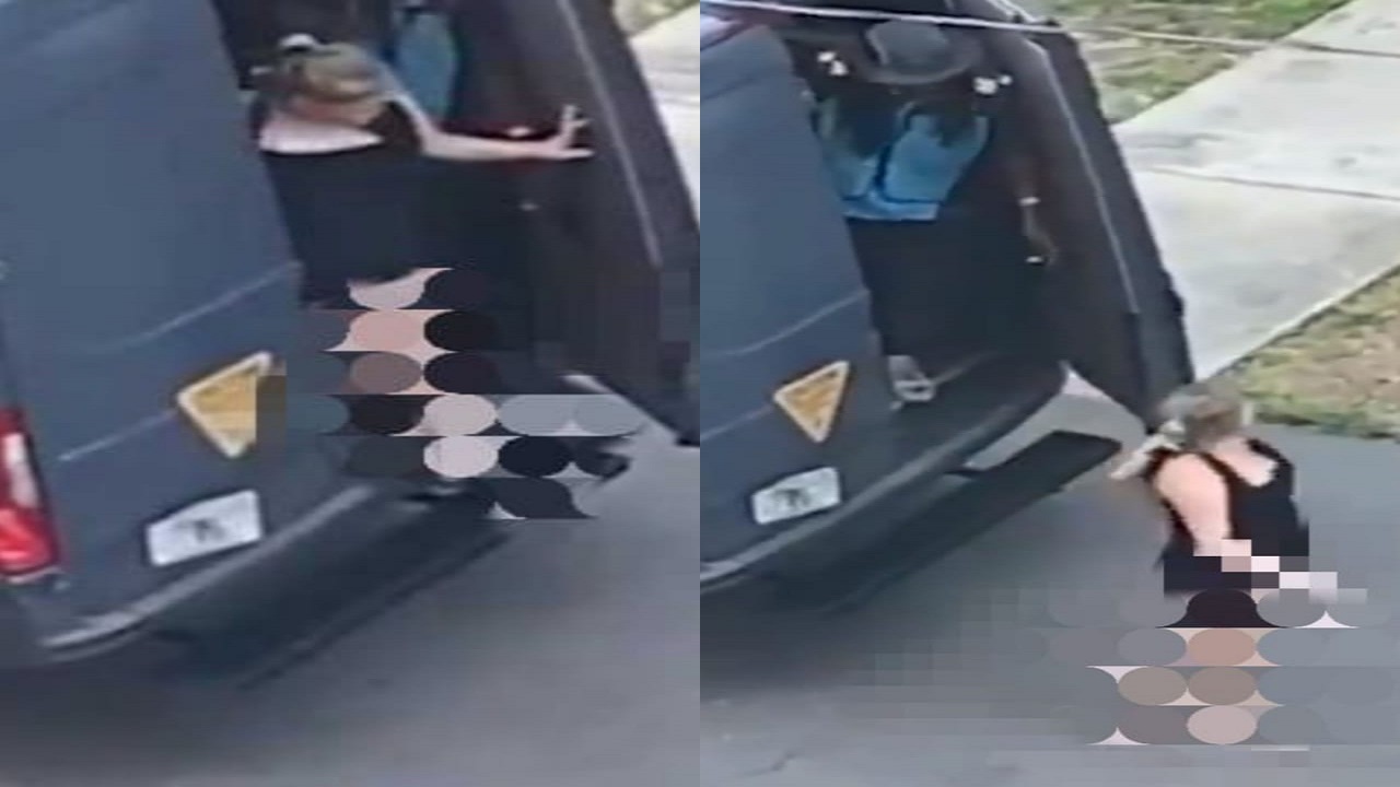 فيديو يوثق خروج فتاة ليل من داخل شاحنة أمازون يثير التكهنات