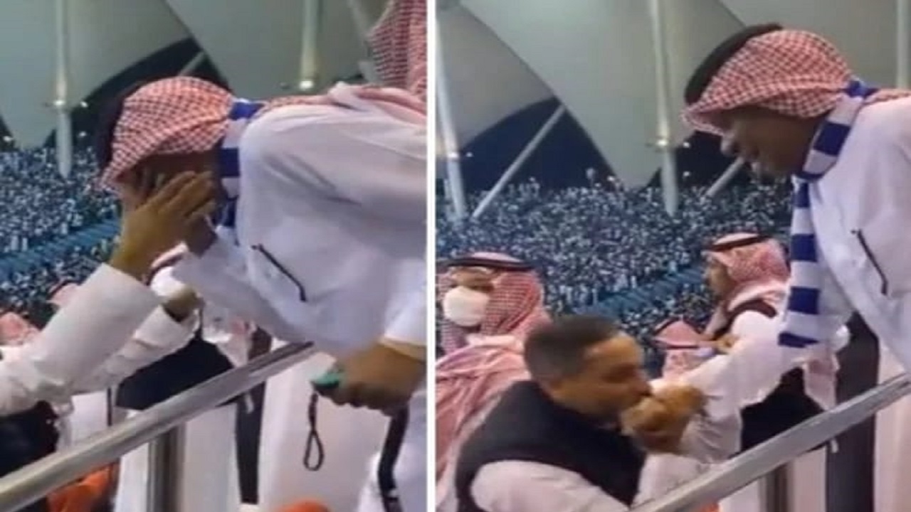 الدعيع يعلق على تقبيل سامي الجابر يده: &#8220;حب الهلال يجمعنا&#8221;
