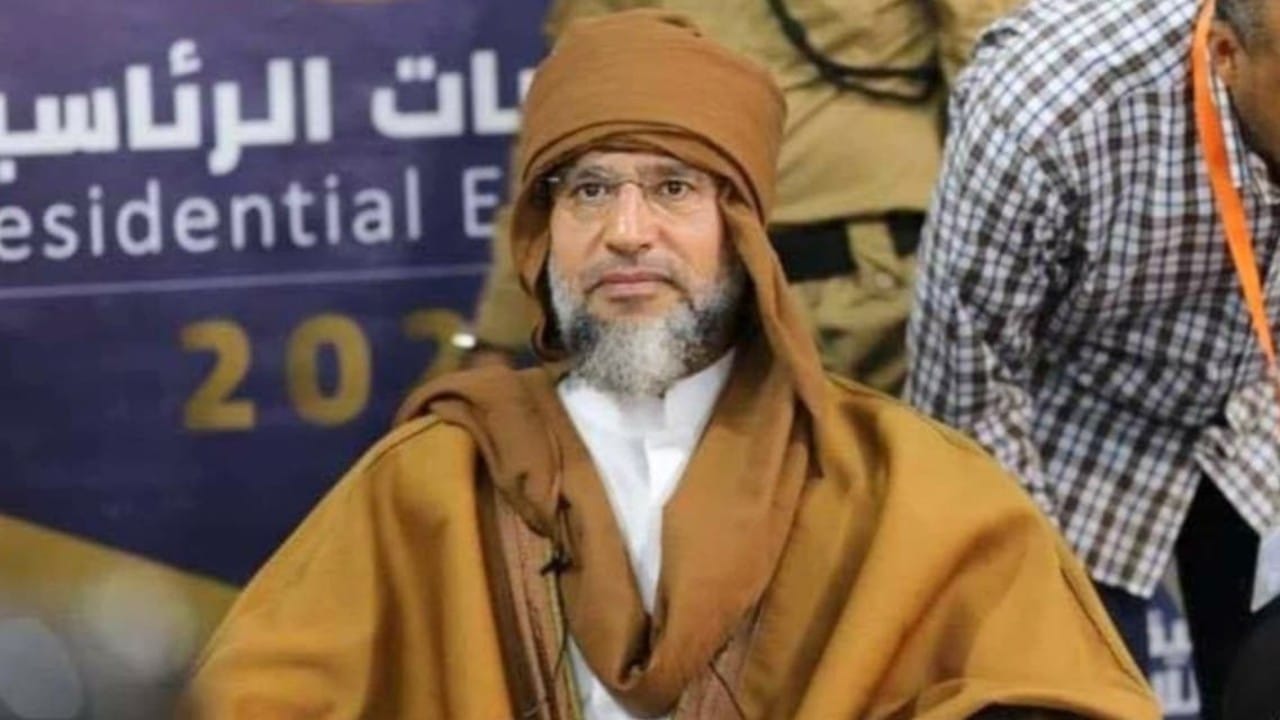 سيف الإسلام القذافي يوجه رسالة لأنصاره بشأن الانتخابات الرئاسية الليبية 