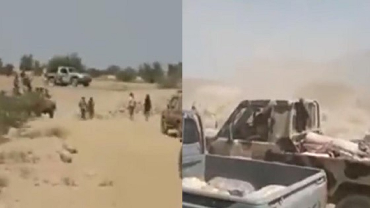 بالفيديو..  تقدم الجيش اليمني في مدينة حيس خلال عملية عسكرية نوعية