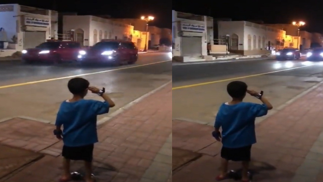 فيديو.. طفل عماني يؤدي التحية العسكرية أمام موكب ولي العهد في مسقط