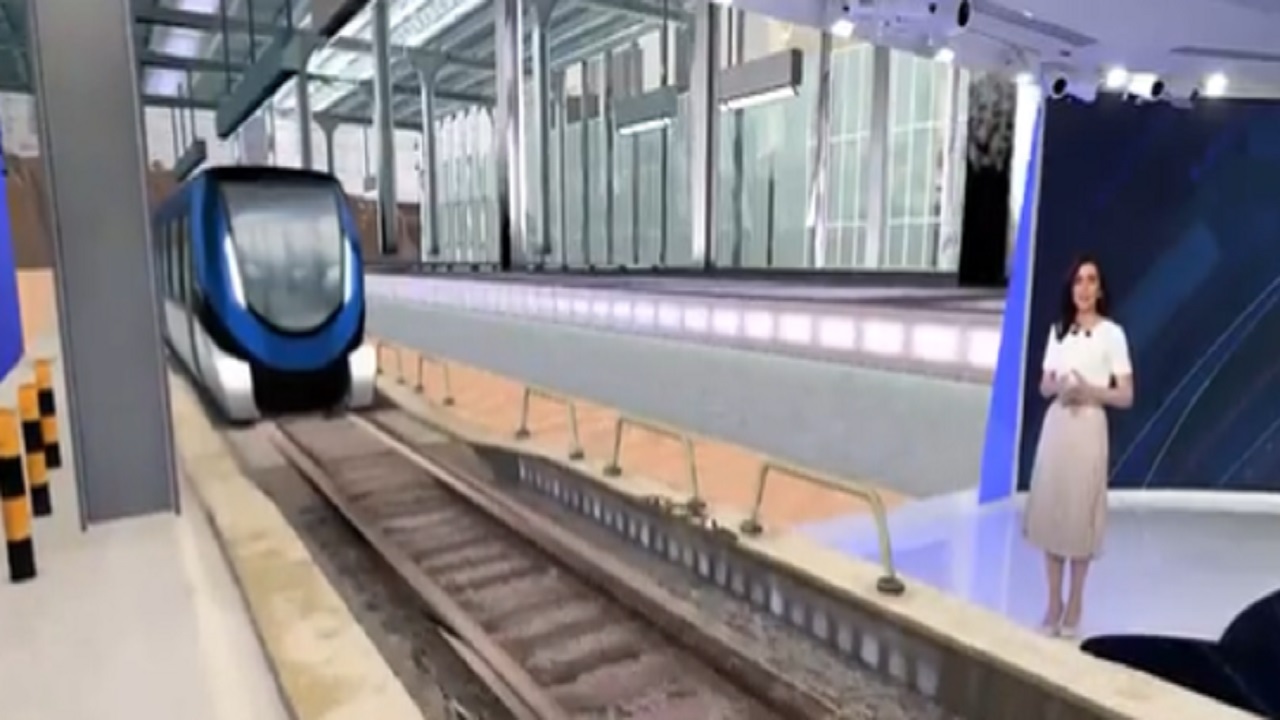 شاهد.. قطار الرياض ومحطاته الرئيسية بتقنية الواقع المعزز