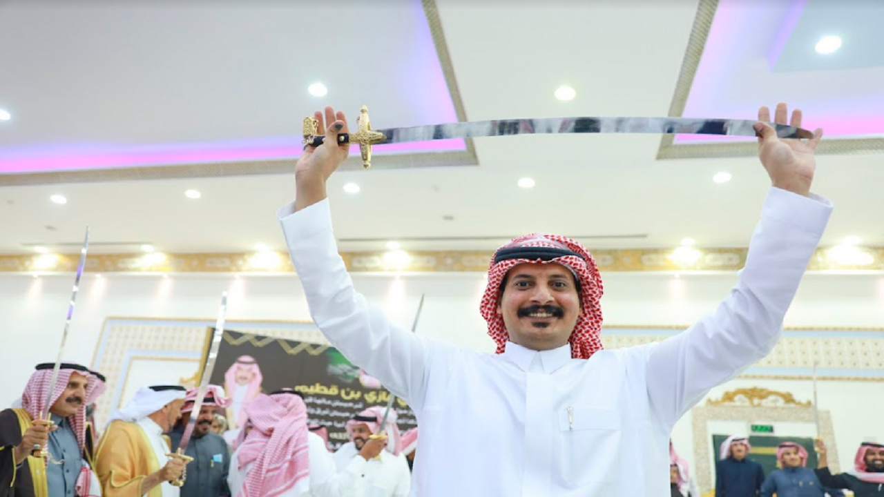 بالصور.. عبدالله العتيبي يحتفل بزواجه في الرياض