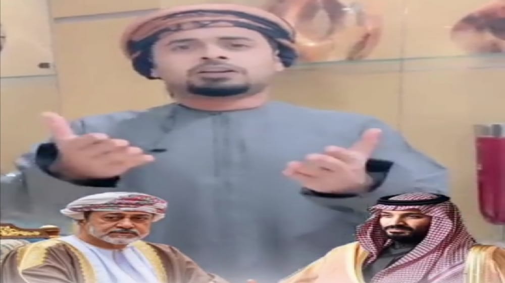 بالفيديو.. شاعر عماني يرحب بزيارة ولي العهد بعدد من الأبيات الشعرية