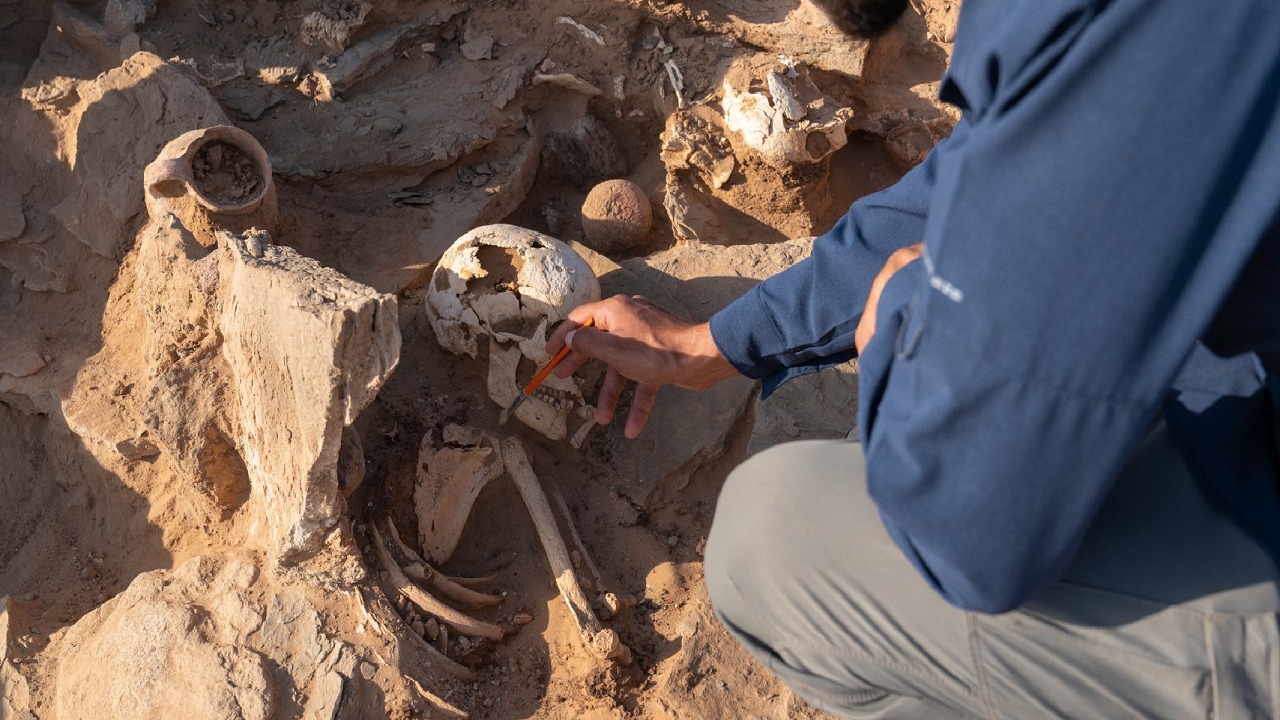 شاهد .. اكتشافات أثرية جديدة في”قريّة” بتبوك