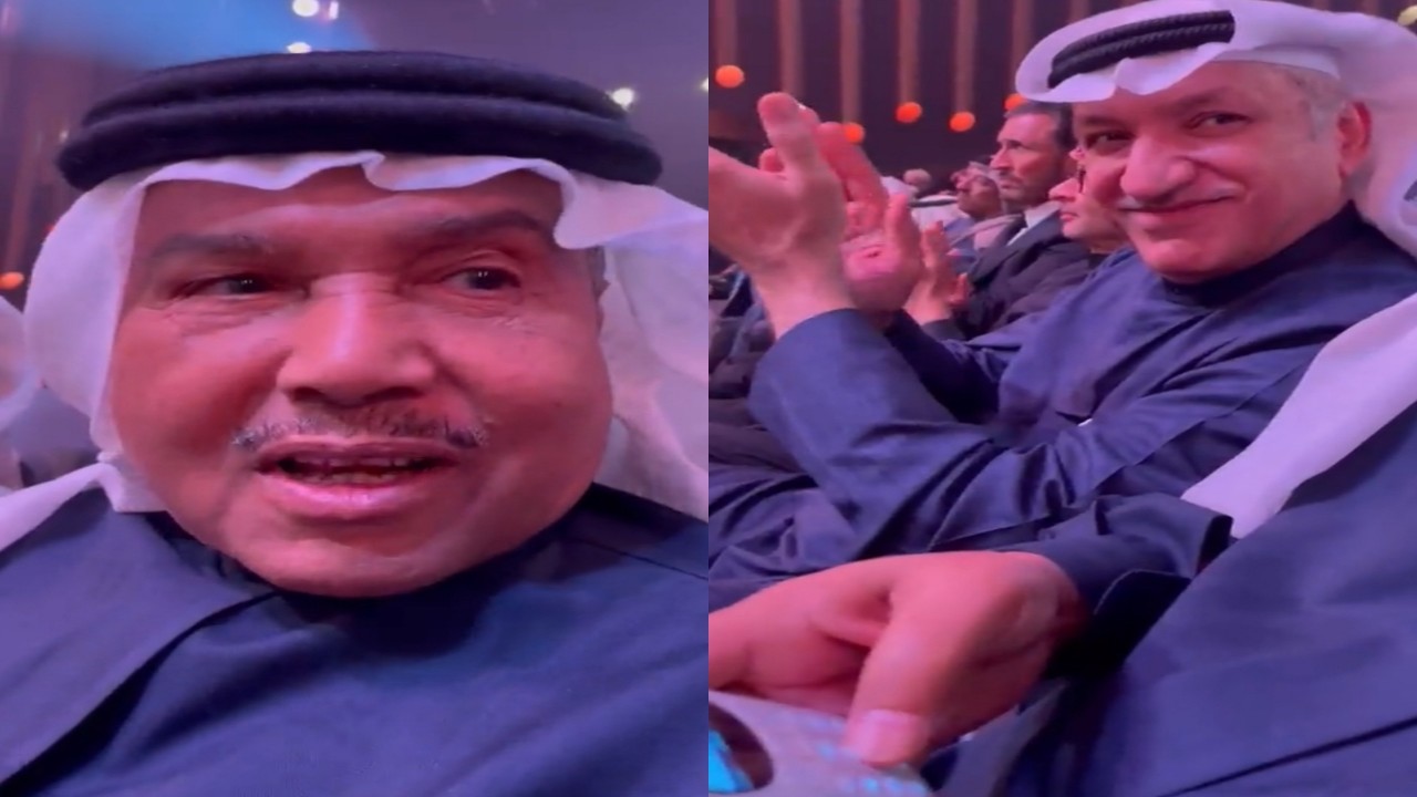 بالفيديو.. ضحك وليد البراهيم بسبب جوال محمد عبده القديم