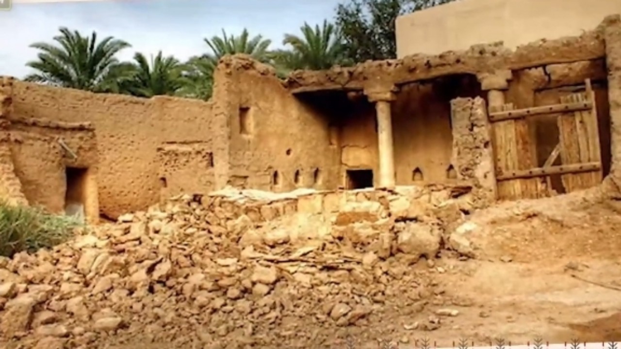 بالفيديو.. ‏مراحل تطور المنازل الطينية في المملكة