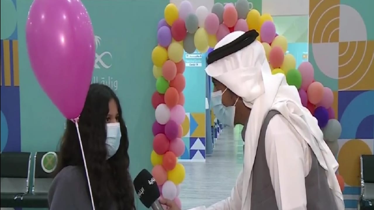 شاهد.. طفلة تحجز موعد لنفسها لأخذ لقاح كورنا