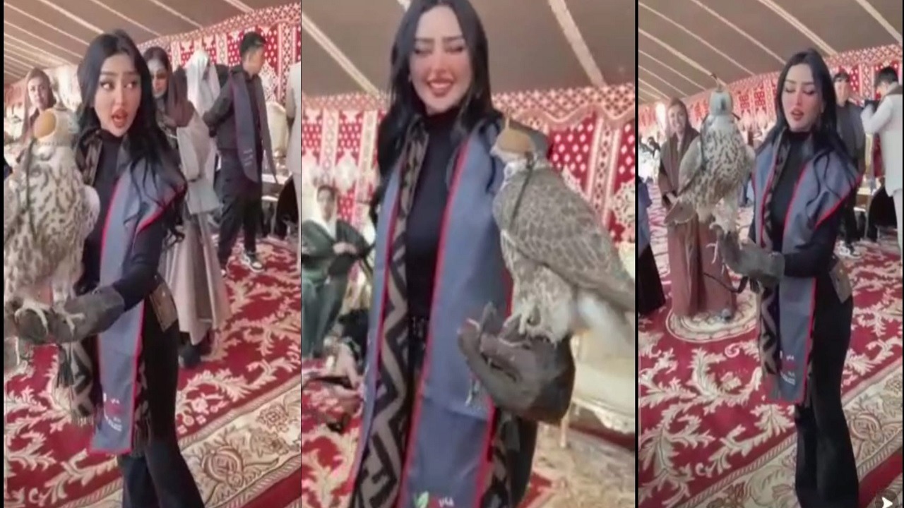 فيديو.. مروج الرحيلي: أنا صقارة