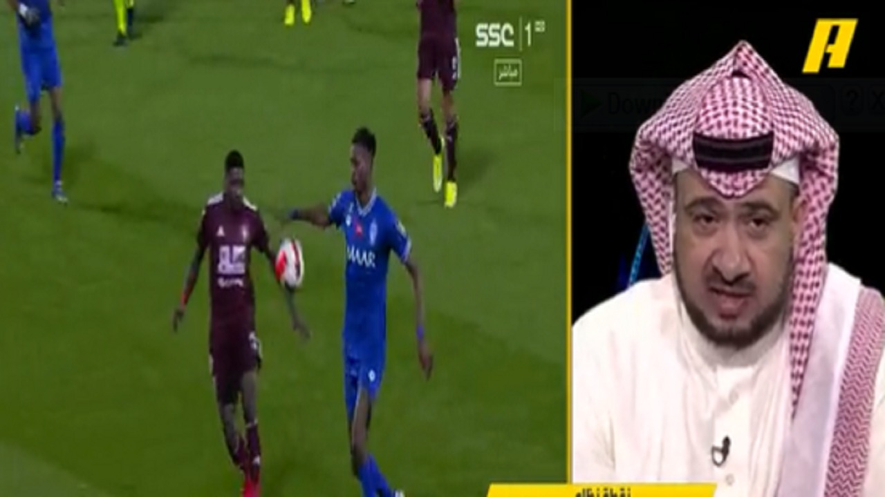 بالفيديو.. “غرم العمري” يرد على سؤال بشأن إعارة ” محمد كنو “