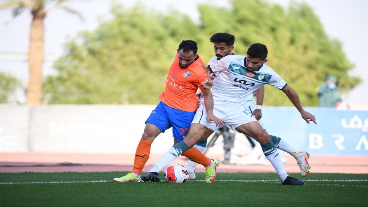 التعادل السلبي يحسم مواجهة الفيحاء والفتح