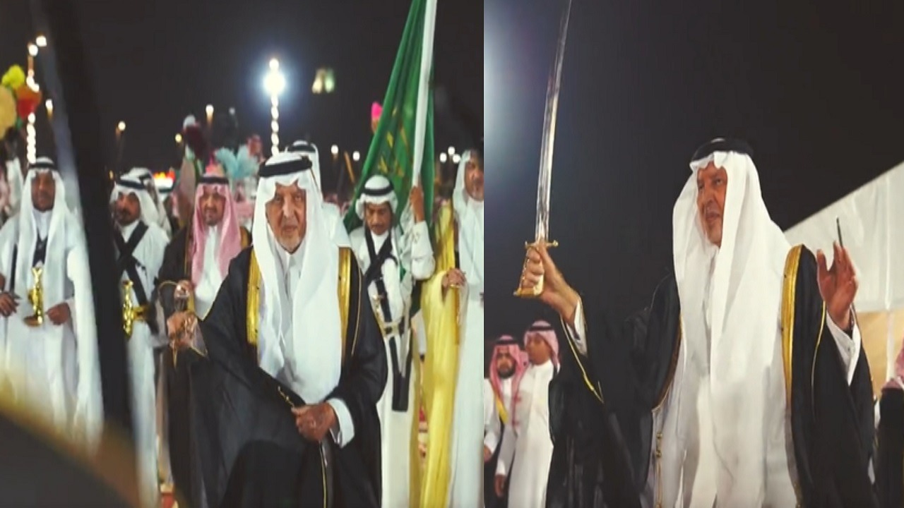 فيديو.. أمير مكة المكرمة يقيم حفلا بمناسبة يوم التأسيس
