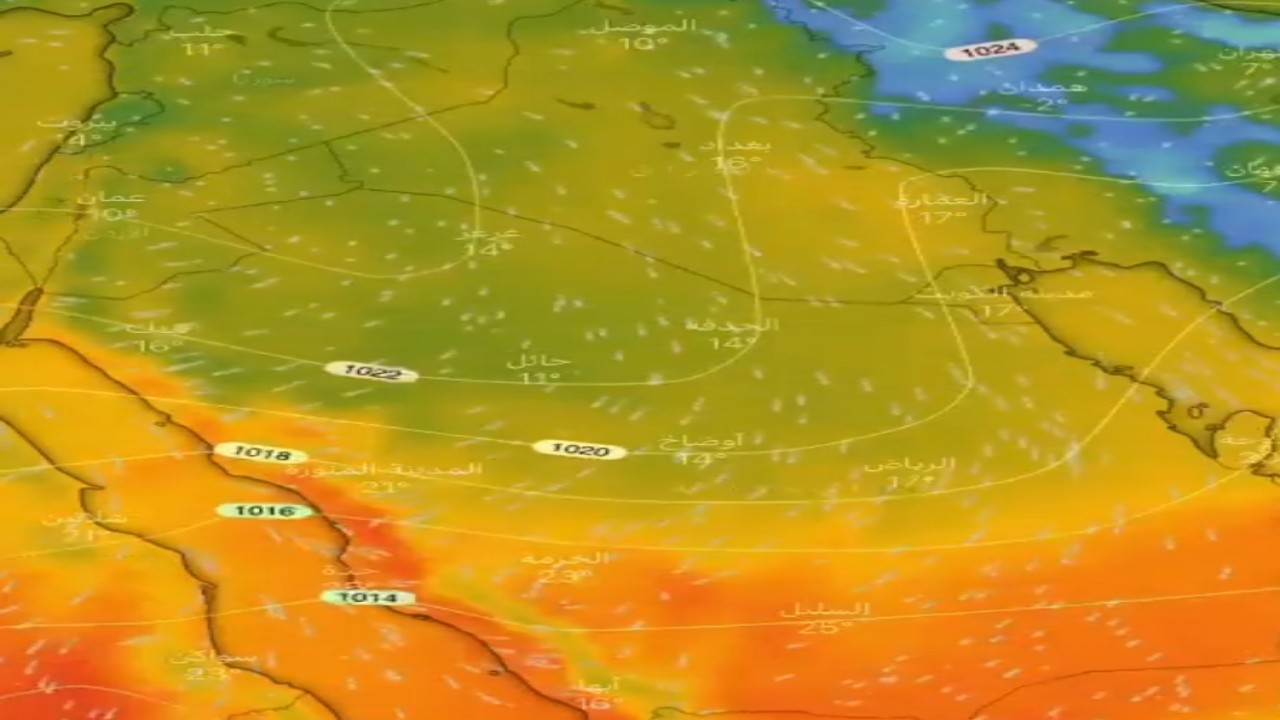 “الحصيني”: ارتفاع في درجات الحرارة على معظم المناطق