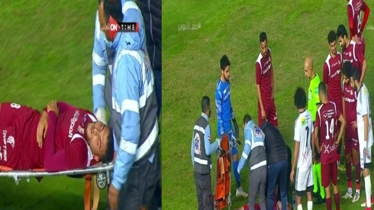بالفيديو.. إنقاذ لاعب مصري بأعجوبة بعدما ابتلع لسانه