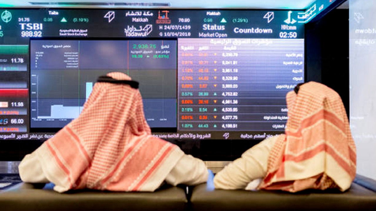 مؤشر سوق الأسهم يغلق على تراجع