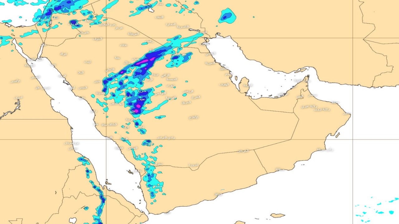“الحصيني”: فرصة الأمطار لا زالت متوقعة