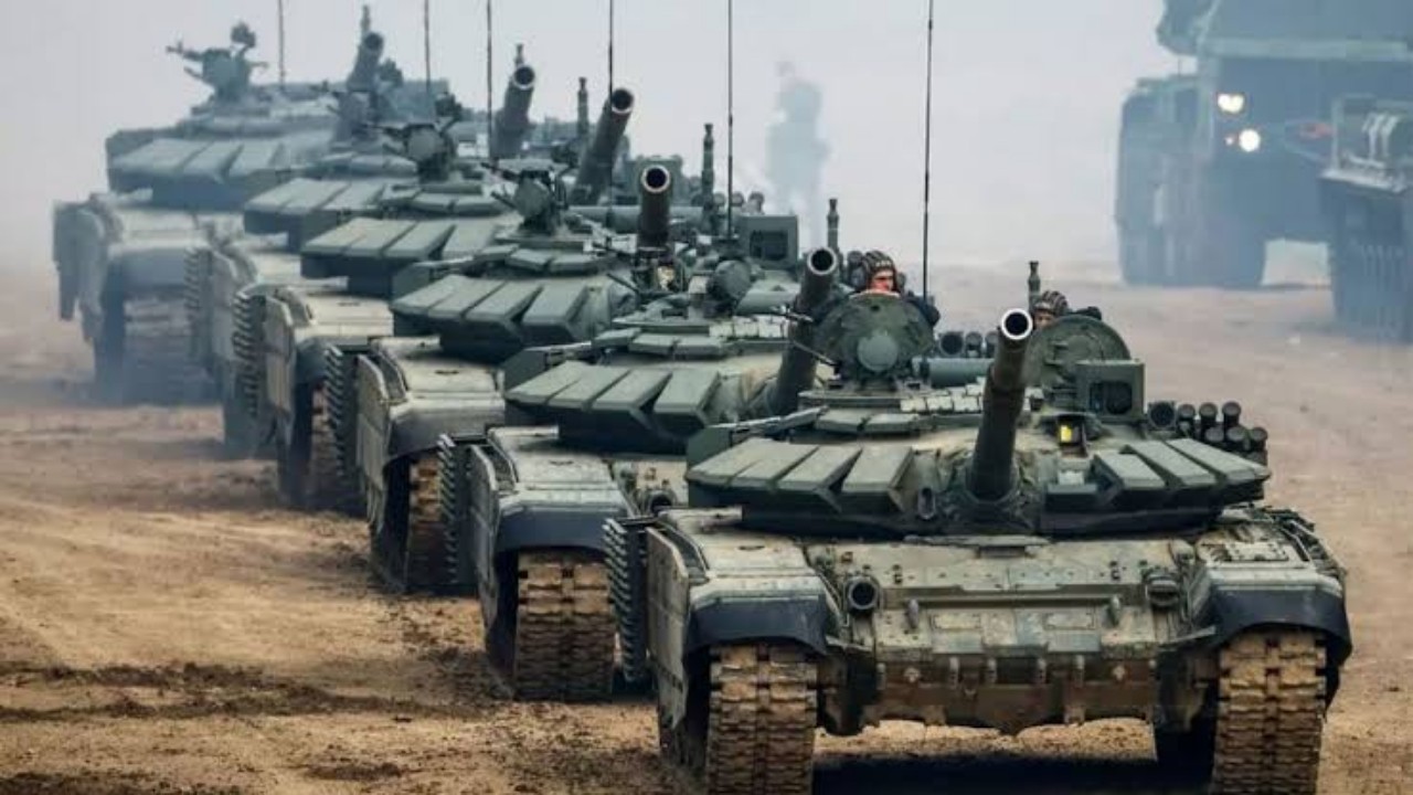 انتشار القافلة العسكرية الروسية شمال غرب كييف
